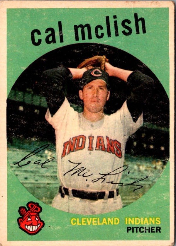 1959 Topps Cal McLish #445 GOOD