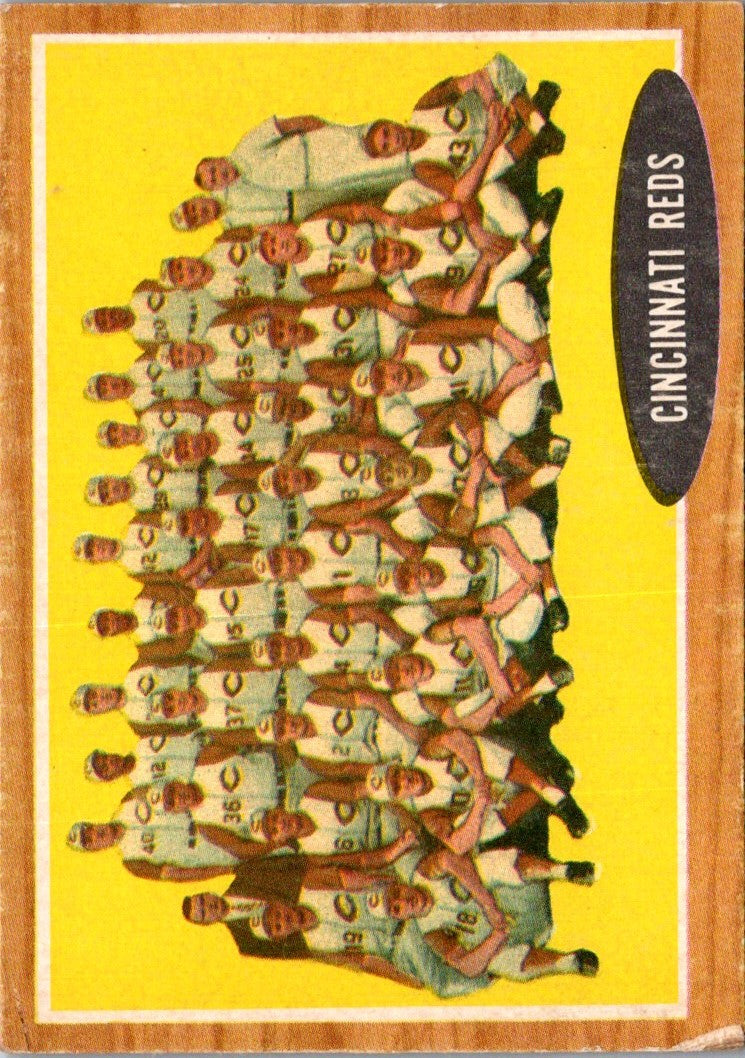 1962 Topps Cincinnati Reds