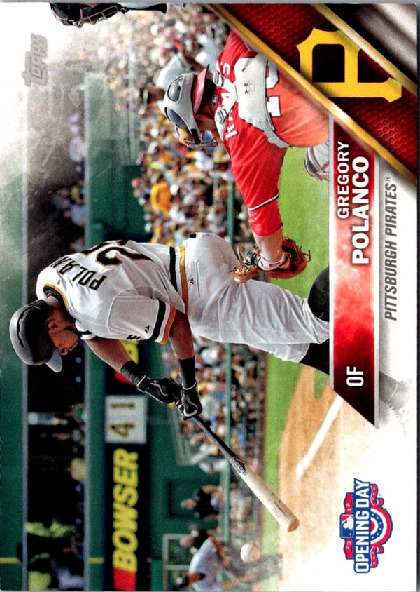 2016 Topps Opening Day Gregory Polanco #OD-96