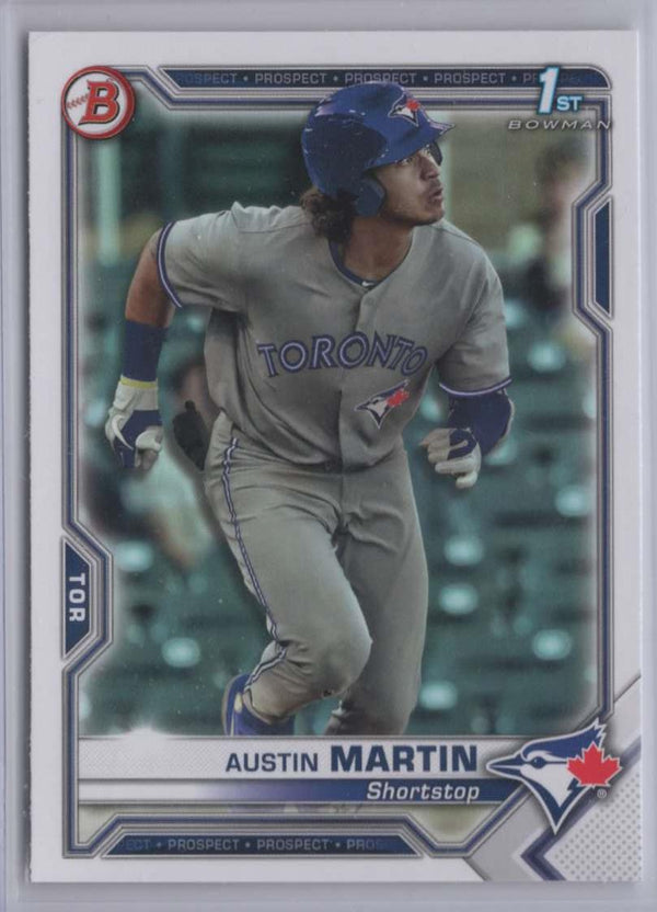 2021 Bowman Prospects Austin Martin #BP-87