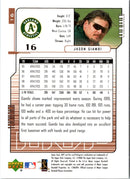 2000 Upper Deck MVP Jason Giambi