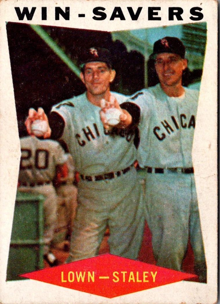 1960 Topps Turk Lown/Gerry Staley