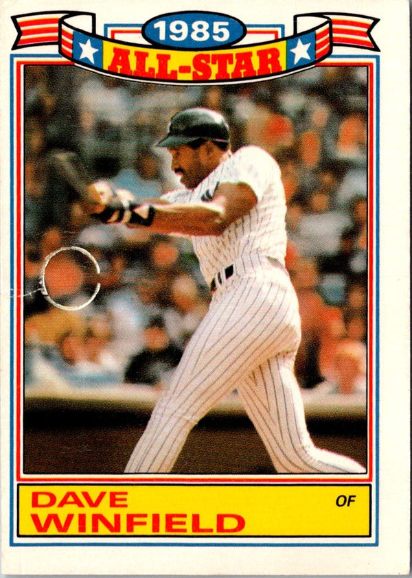 1985 Topps Dave Winfield #180