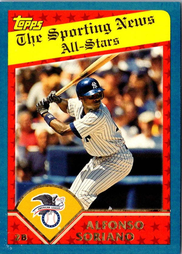 2003 Topps Alfonso Soriano #357