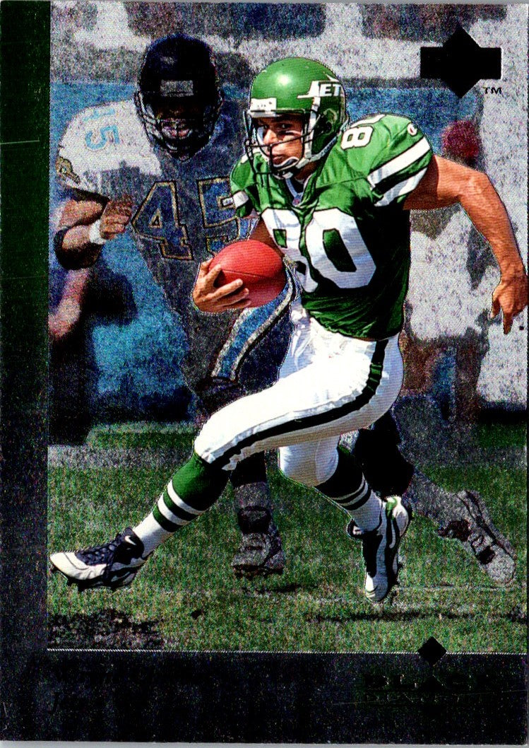 1997 Upper Deck Black Diamond Wayne Chrebet #87 New York Jets