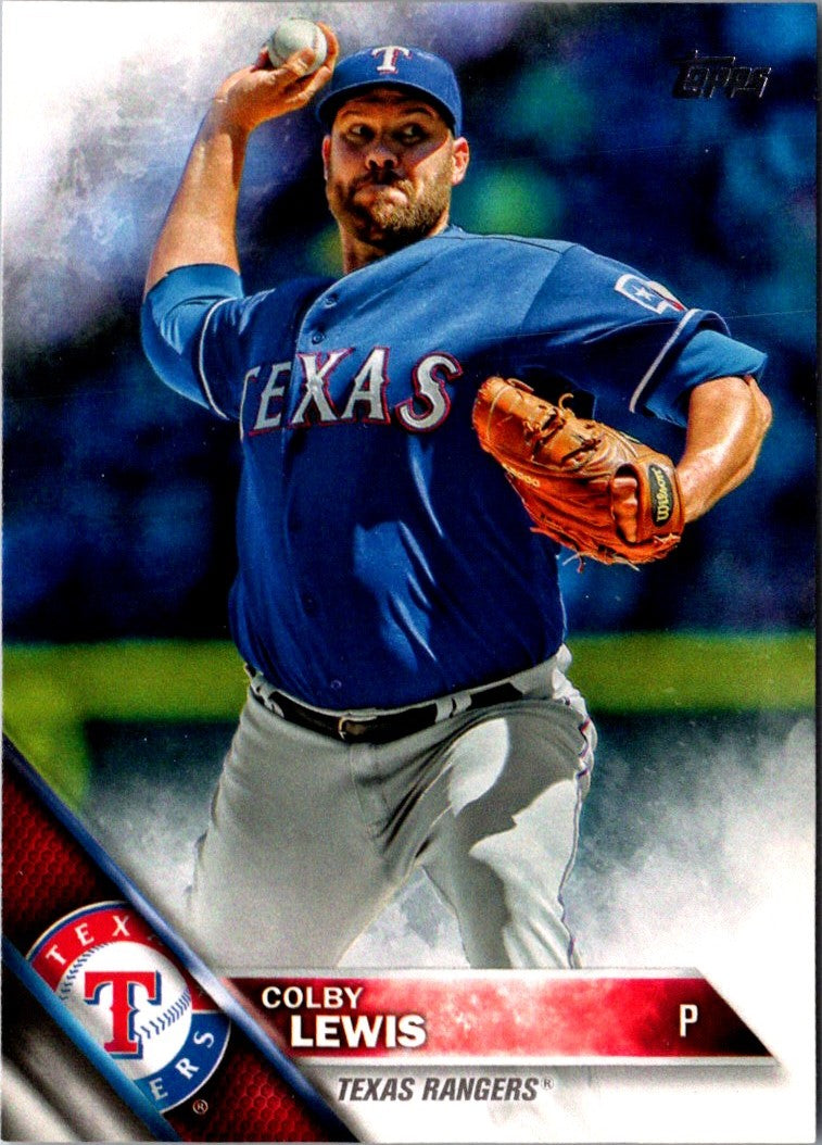 2016 Topps Colby Lewis