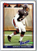1991 Topps Football Donnell Woolford