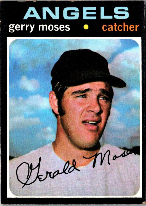 1971 Topps Gerry Moses #205 VG