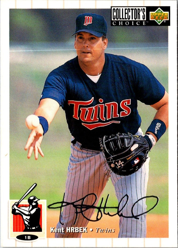 Kent Hrbek Autographed Rookie Card