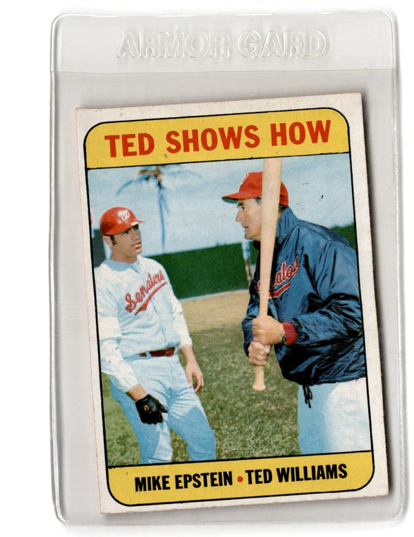 1969 Topps Ted Williams #539 EX