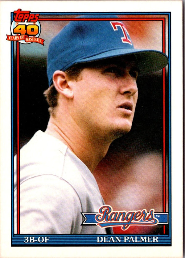 1991 Topps Traded Dean Palmer #88T