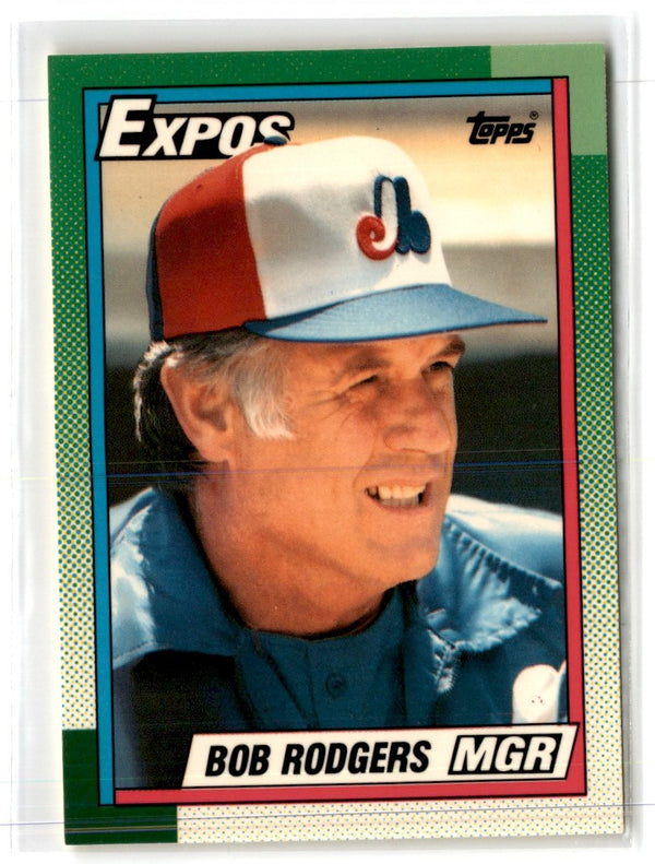 1990 Topps Tiffany Bob Rodgers #81