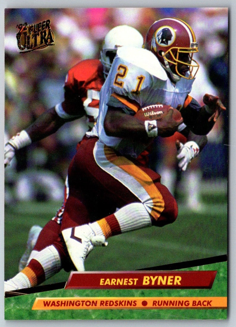 1993 Action Packed Monday Night Football Earnest Byner