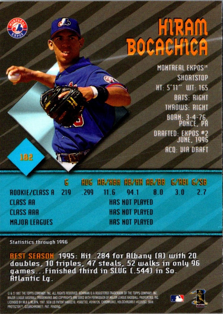 1997 Bowman's Best Hiram Bocachica