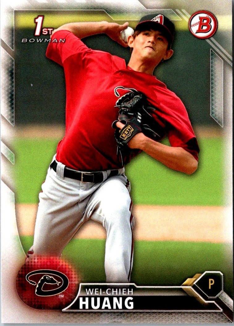 2016 Bowman Prospects Wei-Chieh Huang