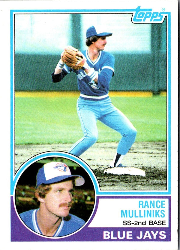 1983 Topps Rance Mulliniks #277 EX