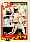 1989 Topps Hills Team MVP's Johnny Ray