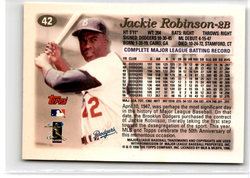 1997 Topps Jackie Robinson