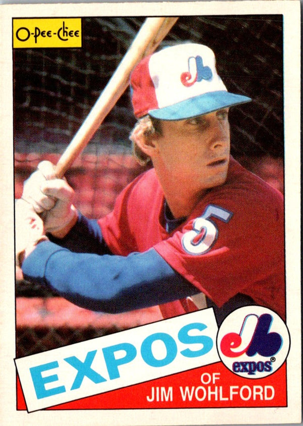 1985 Topps Jim Wohlford #787