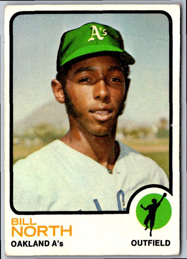 1973 Topps Bill North #234 Rookie