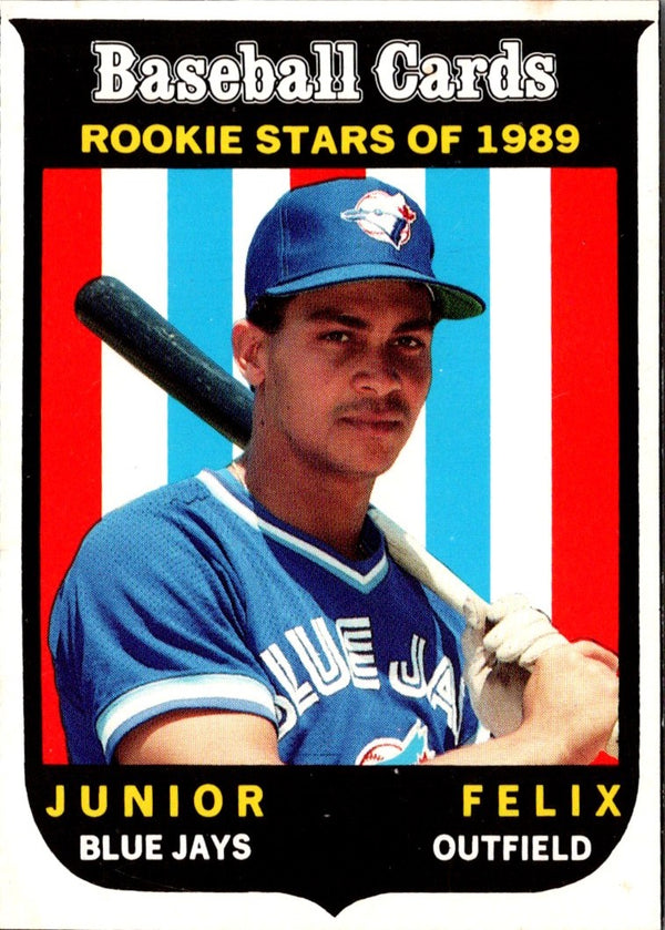 1989 Baseball Card Magazine '59 Topps Replicas Junior Felix #65