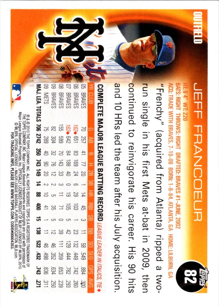 2010 Topps Opening Day Jeff Francoeur