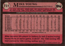 1989 Topps Mike Young