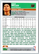 2003 Topps Collection Mike Miller