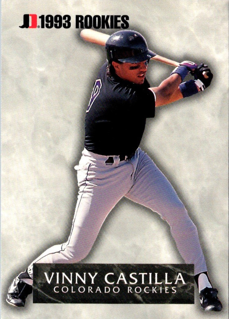 1993 Jimmy Dean Rookies Vinny Castilla #2 – Auctionliner