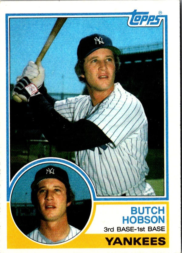 1983 Topps Butch Hobson #652