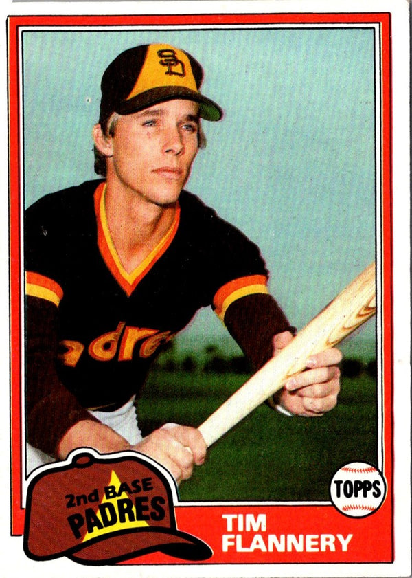 1981 Topps Tim Flannery #579