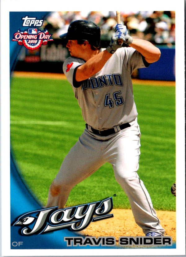 2010 Topps Opening Day Travis Snider #197