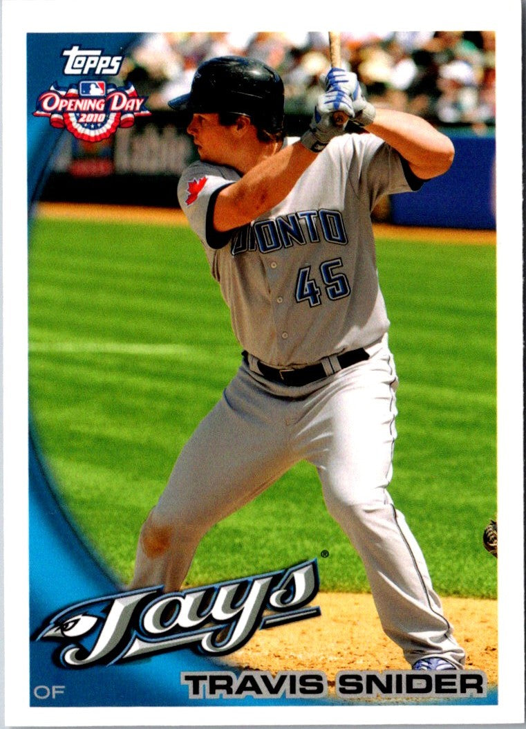 2010 Topps Opening Day Travis Snider
