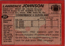 1983 Topps Lawrence Johnson