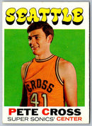 1972 Topps Pete Cross