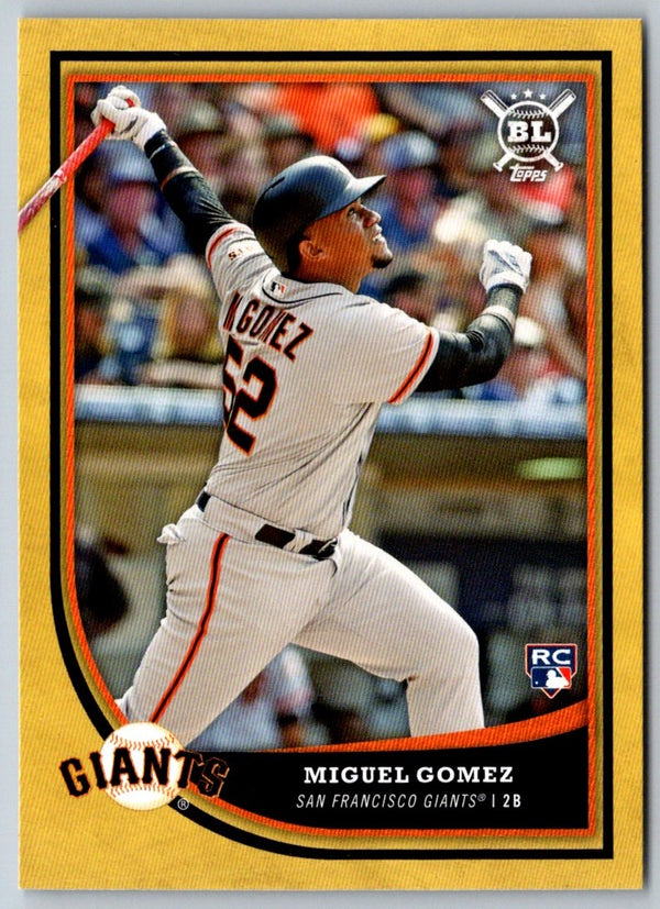 2018 Topps Big League Miguel Gomez #225 Rookie