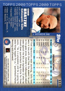 2000 Topps Chad Bratzke