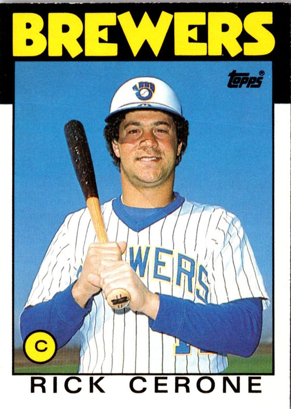 1986 Topps Traded Rick Cerone #22T