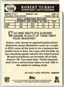 2011 Topps Football Robert Turbin