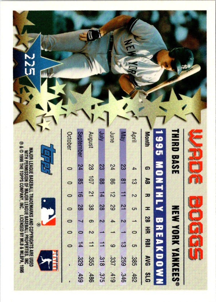 1996 Topps Wade Boggs