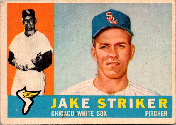 1960 Topps Jake Striker #169 Rookie VG-EX