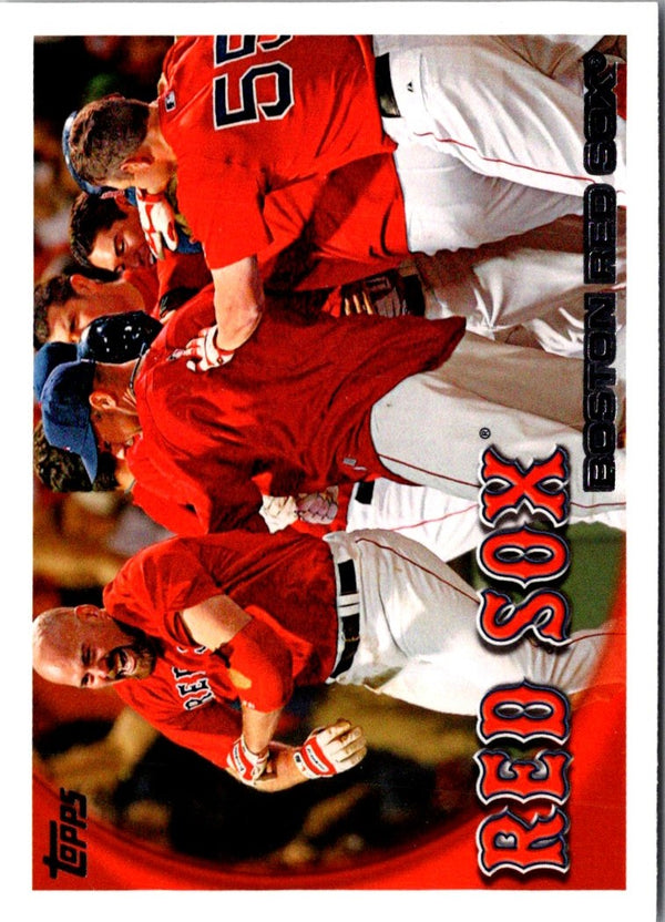 2010 Topps Boston Red Sox #480
