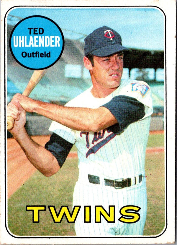 1969 Topps Ted Uhlaender #194 EX