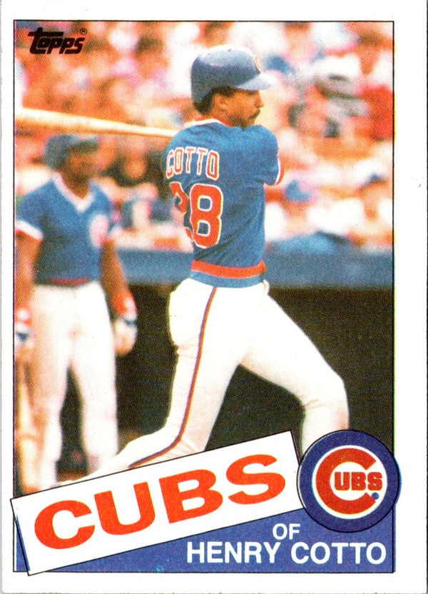 1985 Topps Henry Cotto #267 Rookie