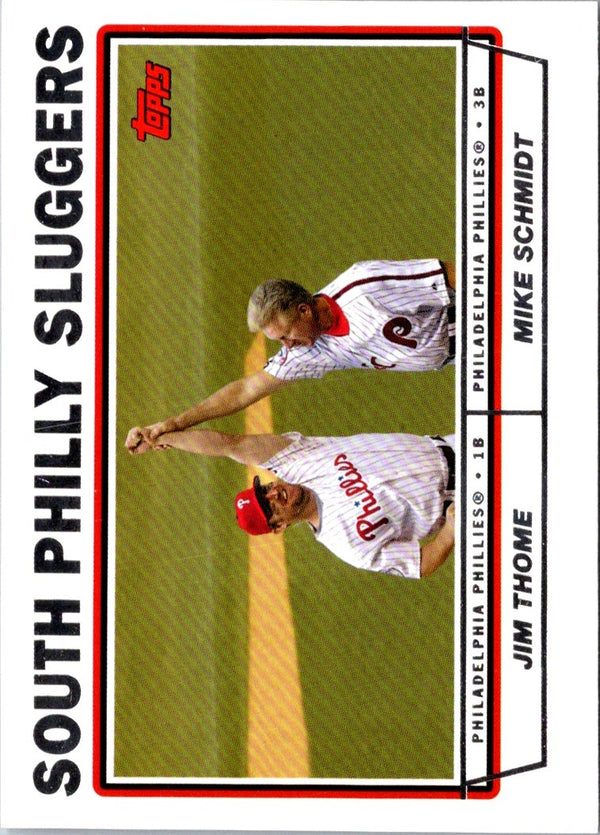 2004 Topps Jim Thome/Mike Schmidt #695