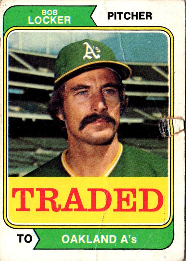 1974 Topps Traded Bob Locker #62T