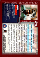 2000 Topps Season Opener Jevon Kearse