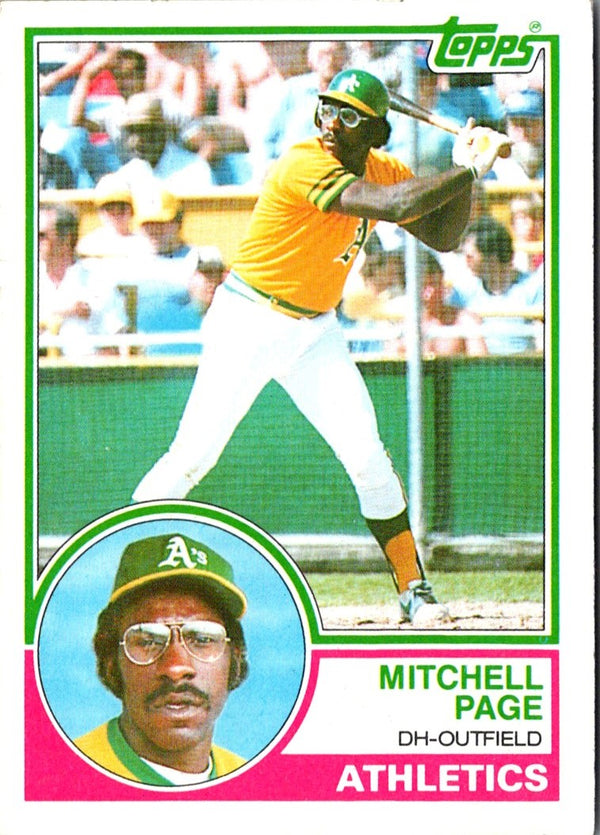 1983 Topps Mitchell Page #737