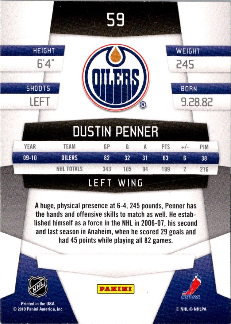 2010 Panini Certified Dustin Penner