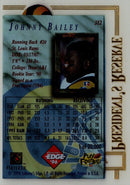 1996 Collector's Edge President's Reserve Johnny Bailey